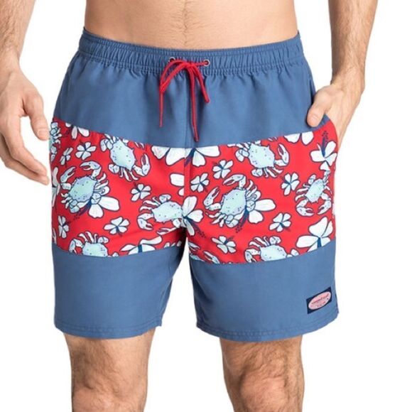 Vineyard Vines Crab Piece Chappy Trunks Sz XL - Picture 7 of 8